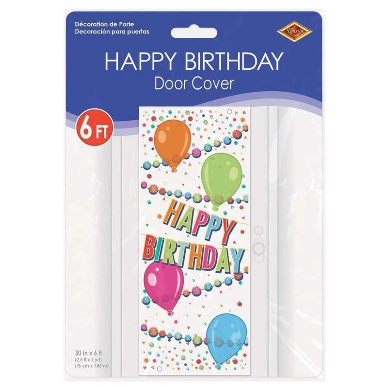 Beistle Happy Birthday Door Cover - Image 3